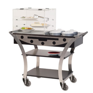 Table réfrigérée par nodules eutectiques TELESTO NEW WAVE pots eutectiques
