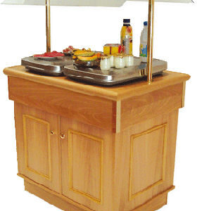 Buffet de présentation neutre KALOMA petit modèle