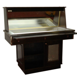 Buffet de présentation réfrigéré par compresseur KALOMA 700 avec miroir