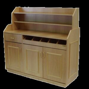 Desserte haute JULIETTE MAXIMUS placage bois
